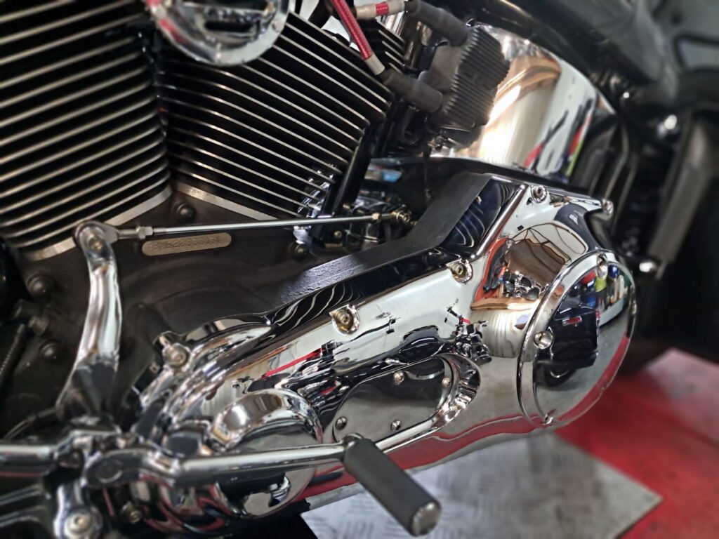 Harley Davidson motoren.