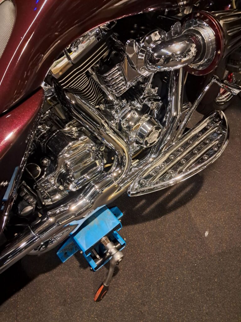 Harley Davidson motoren.